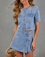 Carlsen Denim Mini Skort