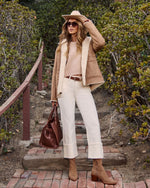 Helios Faux Suede Sherpa Lined Coat