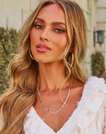 Jett Layered Disc Necklace