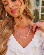 Jett Layered Disc Necklace
