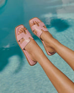 Peony % Gordy Flat Sandal-5