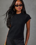 Nila Knit Short Sleeve Sweater