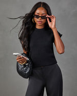 Nila Knit Short Sleeve Sweater