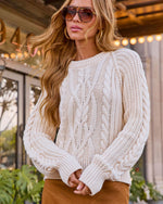 Sunday Orchard Cable Knit Sweater