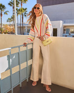 Levon Woven Vegan Leather Crossbody Bag