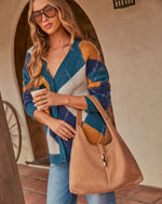 Whitfield Faux Suede Tote Bag