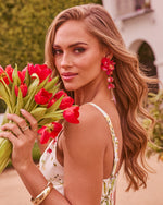 Imeina Drop Floral Earrings