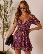 Chasing Dawn Babydoll Mini Dress