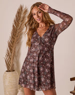 Freebird Bust Tie Mesh Romper