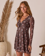 Freebird Bust Tie Mesh Romper