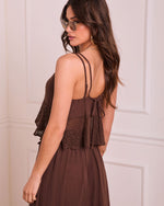 Rodeo Muse Peplum Lace Top