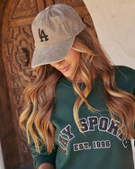 Khaki % LA Native Baseball Cap-4