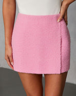 Modern Renewal Tweed Mini Skirt