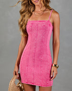 Trendsetter Denim Mini Dress
