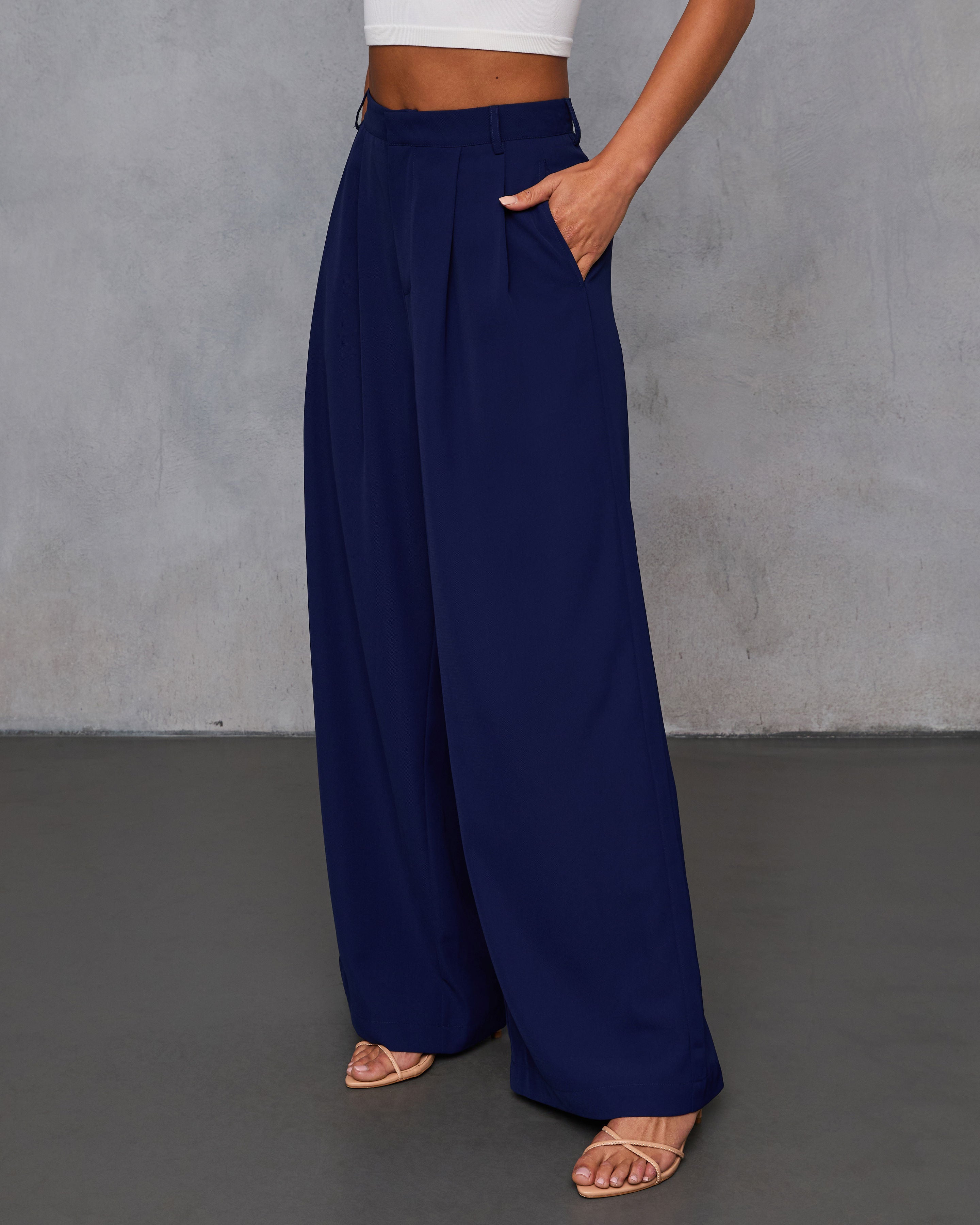 Madrigal Pocketed Wide Leg Pants – VICI display picture 1