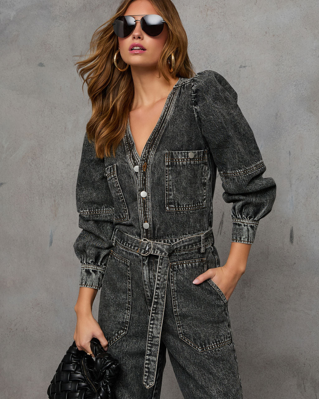 Whim Gazette DENIM ALL IN ONE 新品 - サロペット・オーバーオール 