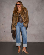 Hello Darling Faux Fur Coat