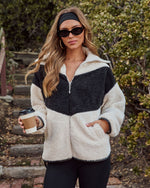 Homestead Winter Color Block Teddy Jacket