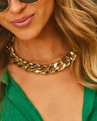 Breda Chunky Chain Necklace