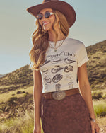 Cowgirl Club Graphic Short Sleeve Graphic Tee