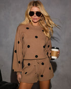 Perfect Spot Knit Polka Dot Sweater