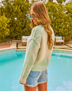 High Tide Honey Graphic Starfish Knit Sweater