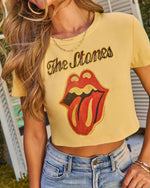 The Stones Cotton Graphic Short Sleeve Tee