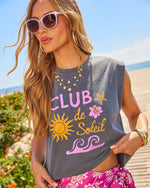 Club De Soleil Graphic Muscle Tee