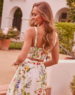 Soft Shift Floral Crop Top