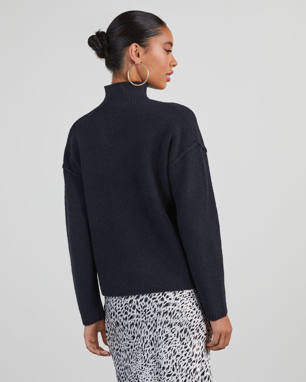 GETAWAY NOTCH NECK SWEATER – Nica's Clothing & Accessories