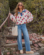 Ivory % Cenlie Textured Woven Leather Tote Bag-6