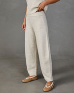 Plush Reverie Knit Barrel Pants