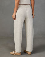 Plush Reverie Knit Barrel Pants