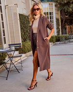 Breezy City Fall Pocketed Coat