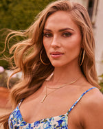 Minnah Twisted Gold Hoops