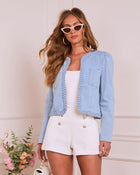 Sidney Braided Trim Twill Jacket