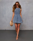 Lenah Denim Mini Dress