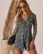 Lailia Mesh V Neck Romper