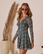 Lailia Mesh V Neck Romper