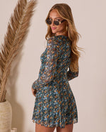 Lailia Mesh V Neck Romper