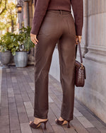 Maxwell Stretch Straight Leg Coated Jeans