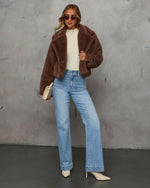 Found You Here Stretch High Rise Flare Jeans