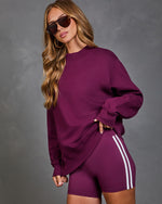 Form Society Cotton Funnel Neck Sweatshirt