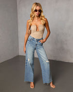 Taupe % Jazlynn Strapless Ruched Cutout Bodysuit-2