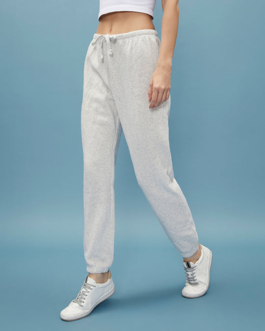 Cotton-blend sweatpants