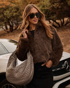 Alania Woven Leather Tote