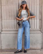 Charcoal % Helen Plaid Blazer-6