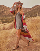 Market Darling Knit Striped Longline Cardigan