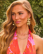 Daisey Floral Drop Earrings