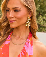 Daisey Floral Drop Earrings
